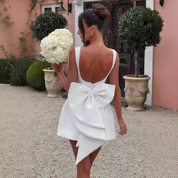Pearl Bow Dress