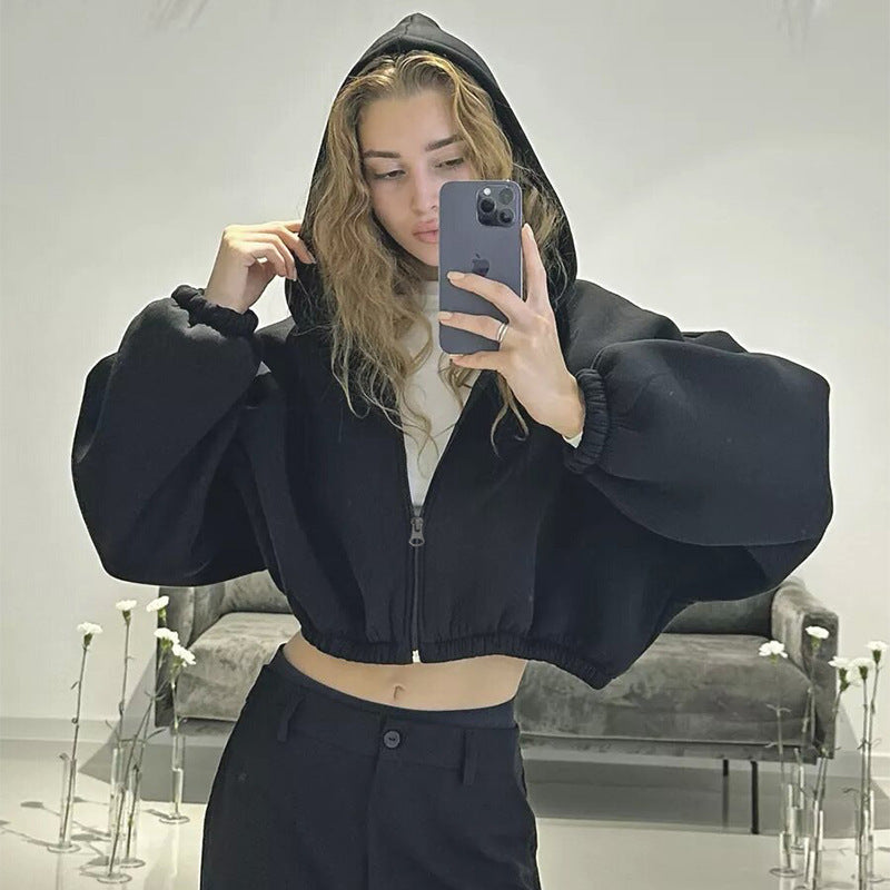 Casual Zip-Up Hoodie – Comfort & Style