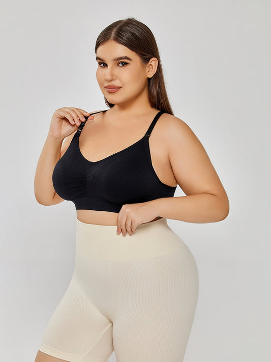 Seamless Cotton Stretch Bra