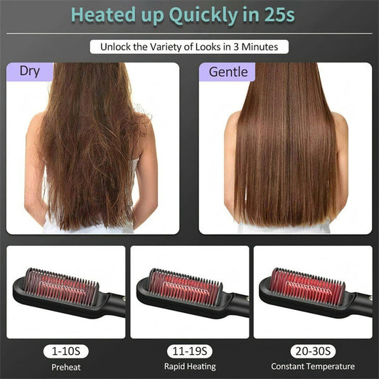 2 in 1 hair straightener