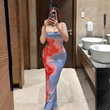 Elegance Split Long Dress
