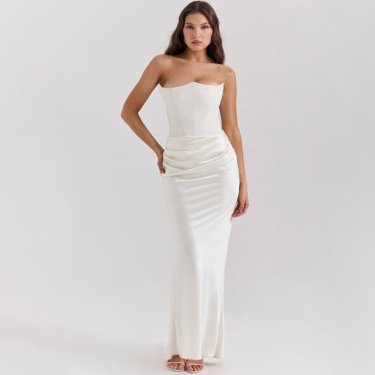 Slim Tube Long Dress