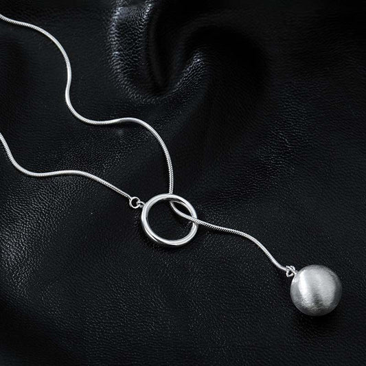 Round Ball Long Necklace
