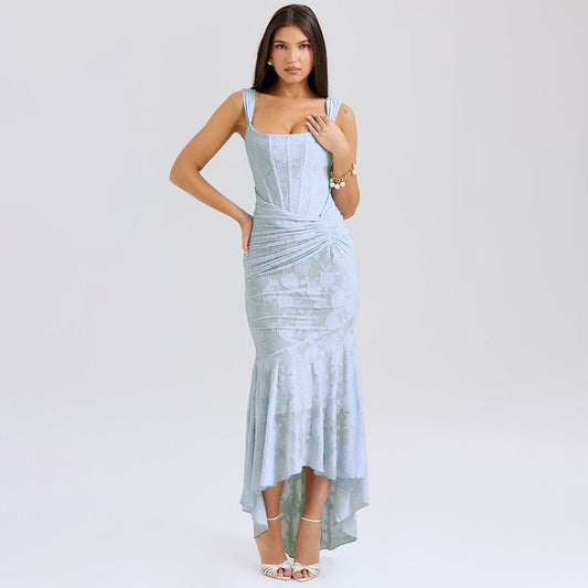 Mozision Off-Shoulder Sexy Evening Dress