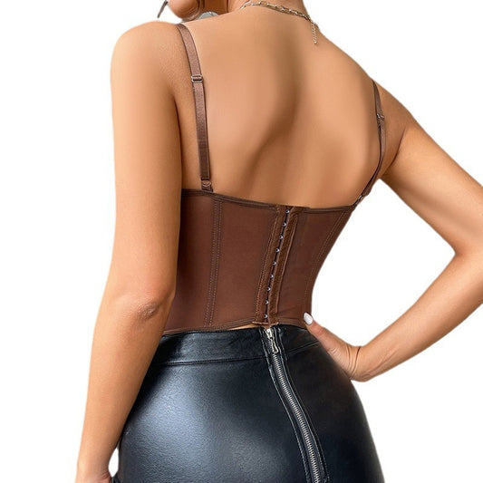 Slim Fit Lace Tank Corset