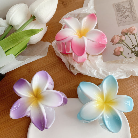Plumeria Flower Hair Clip
