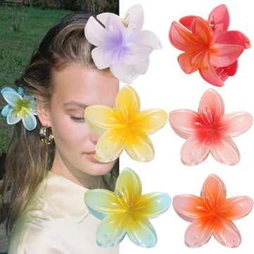 Plumeria Flower Hair Clip